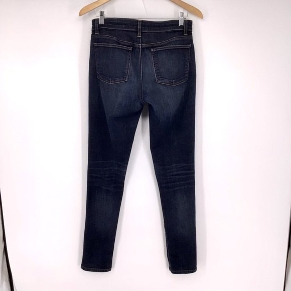 Eileen Fisher System Organic Cotton Dark Wash Skinny Jean Size 6 - Picture 11 of 13